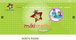 Desktop Screenshot of mikimaths.com