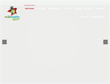 Tablet Screenshot of mikimaths.com